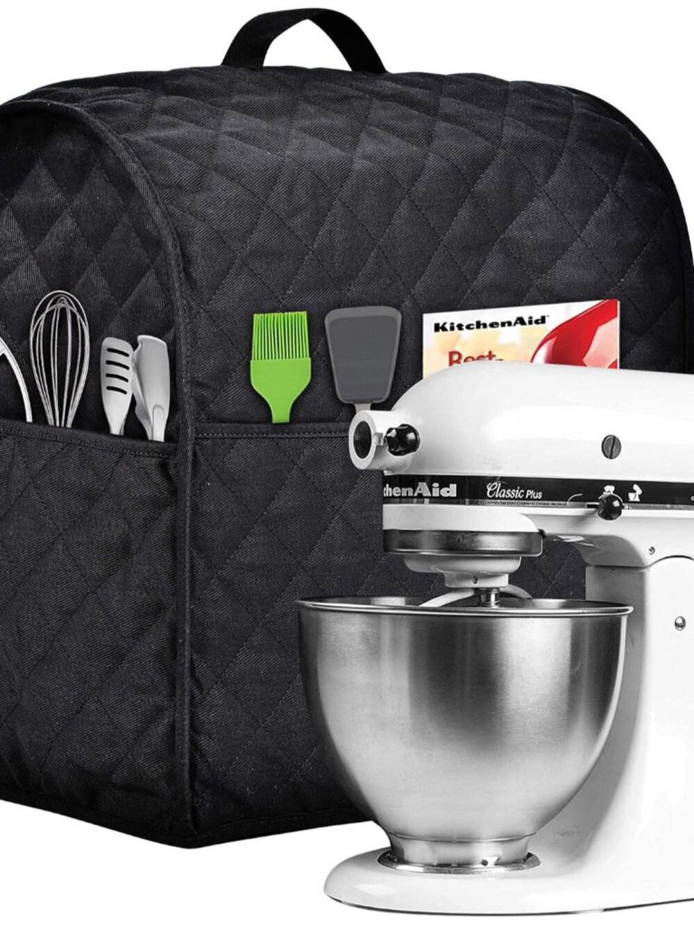 Stand Mixer Cover compatible with Kitchenaid Mixer, Fits All Tilt Head & Bowl Li